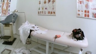 Slutty German Gets A Fingering At The Doctor’s