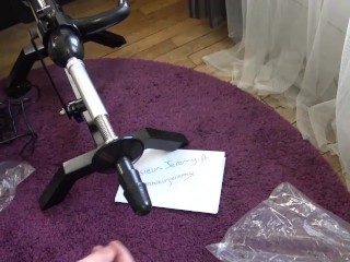 UNBOXING SEX MACHINE MOI AMSTERDAM xtreme power 2.0 (Msieur-Jeremy.fr)